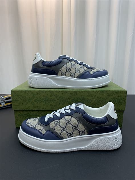 white and blue gucci shoes|blue Gucci shoes men.